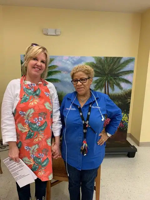 Elizabeth Ailes Villa Regina Seniors Lunch