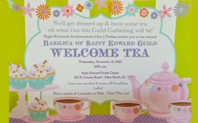 We’re Very Busy at the Basilica of St. Edward!